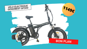 Le vélo électrique GOGOBEST GF300 1000w à moins de 1150€ !