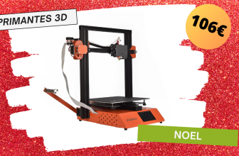Pour Noel, offrez vous une imprimante 3D à prix cassé, à partir de 106€ seulement !