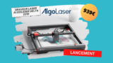 AlgoLaser Delta 22W: lancement d’un graveur laser à écran tactile pour faciliter son utilisation