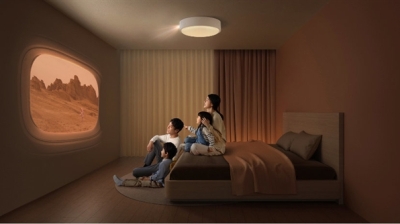 XGIMI Magic Lamp: le vidéoprojecteur intégré dans un plafonnier lumineux, pour du home cinéma plus discret